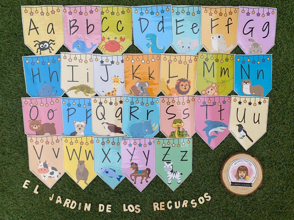 El abecedario – El jardín de los recursos