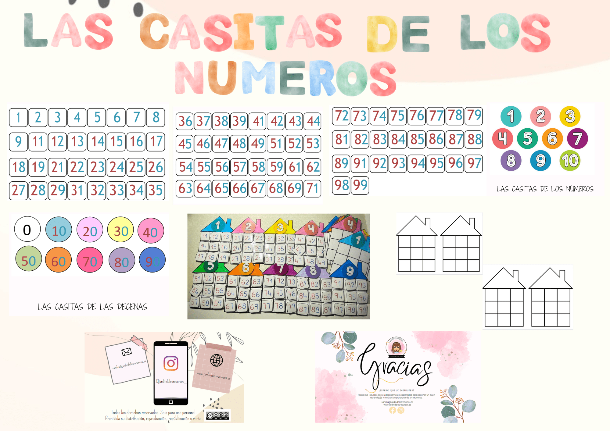 Las casitas de los números - Imagen 2