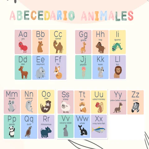Abecedario animales