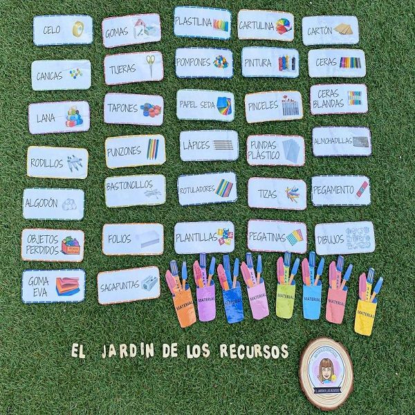 Etiquetas material aula - Imagen 2