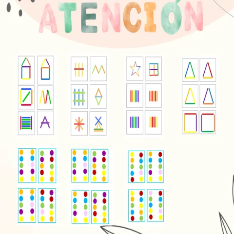 Tarjetas de atención