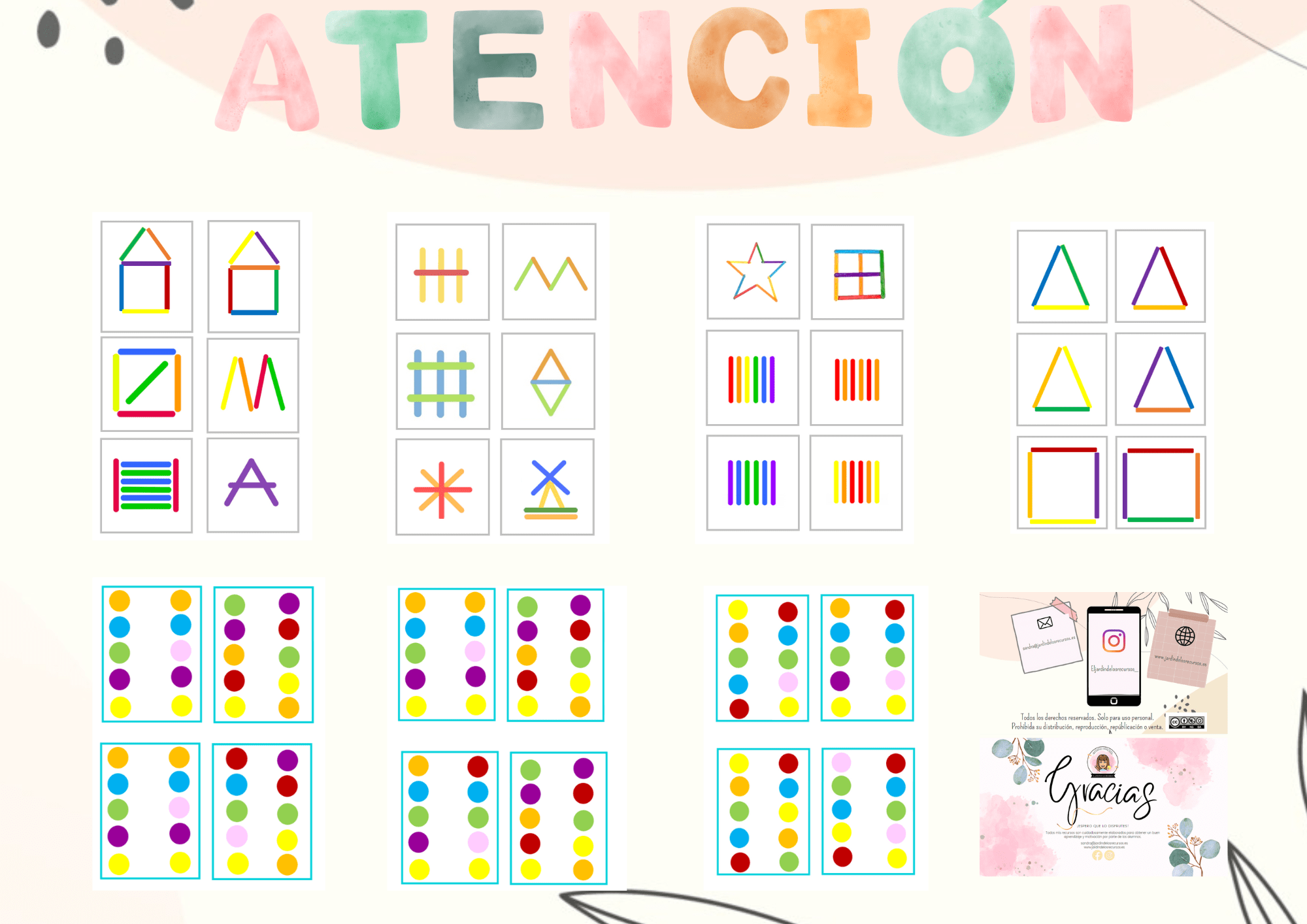 Tarjetas de atención - Imagen 2