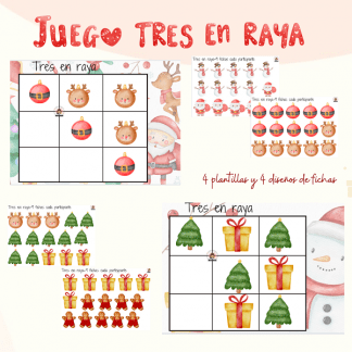 Tres en raya Navideño