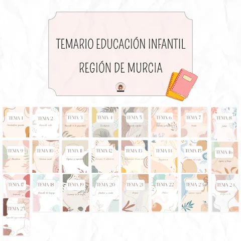 Temario Educación Infantil R.M