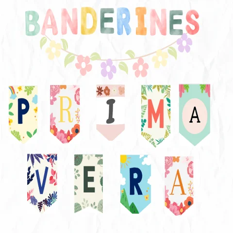 Banderines Primavera