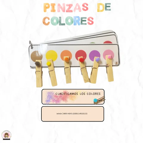 Pinzas de colores