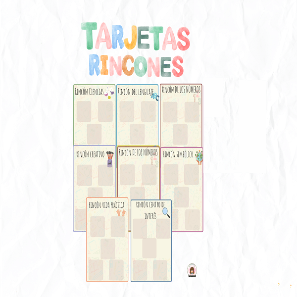 Flashcards Rincones