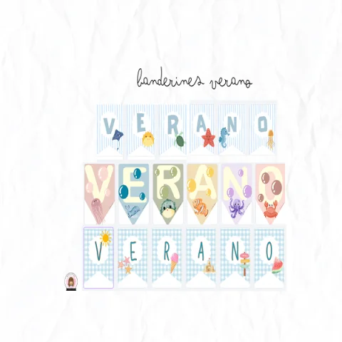Banderines de verano