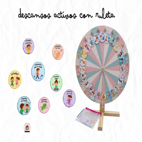 Descansos activos con la ruleta