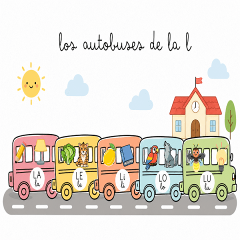 Los autobuses de la L
