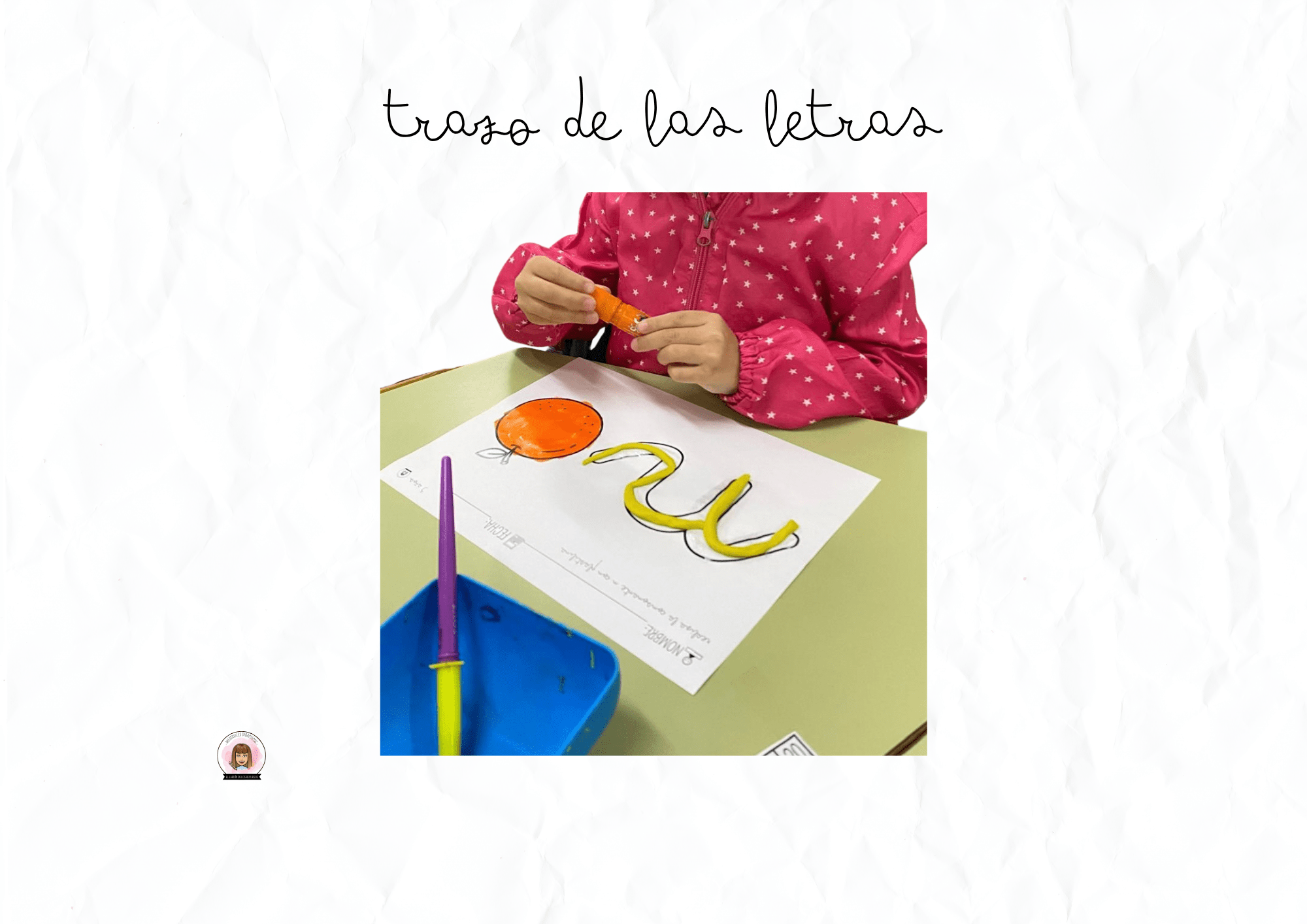 Fichas trazo e imagen de cada letra - Imagen 2